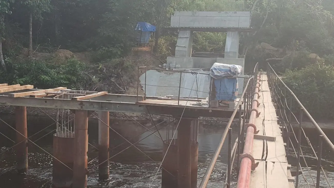 Ouvrage d’art en construction par BSC SARL